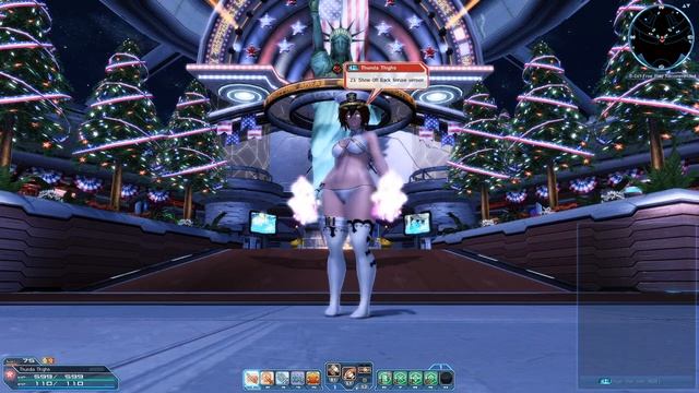 PSO2 23: Show Off Back Emote Lobby Action смотреть онлайн