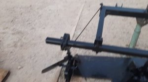 Обзор самодельного окучника для минитрактора.