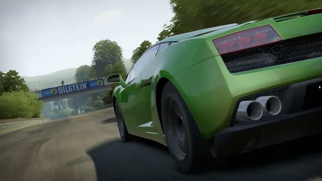 NFS Shift 2 Unleashed - Lamborghini Gallardo - Crash 300 km/h смотреть онлайн