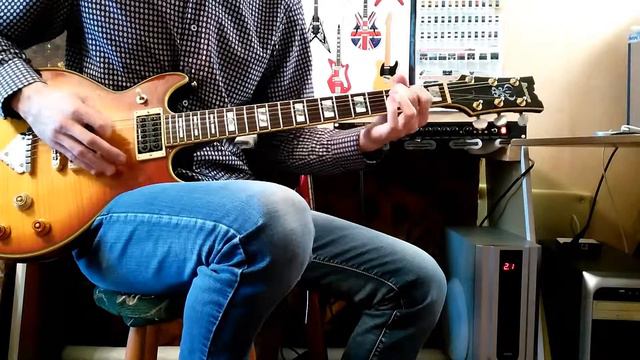 Guitar Test - Ibanez AR300 Korea Les Paul + ENGL E530 смотреть онлайн