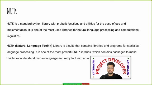 AI Chatbot Project || Final Year Project || NLTK Project смотреть онлайн