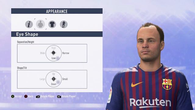 Andrés Iniesta - Fifa 19 Pro Clubs look alike смотреть онлайн