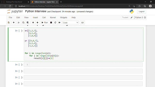 Matrix arithmetic operations in Python| Part 17 |Code in Python for Data Science | The Data Monk смотреть онлайн