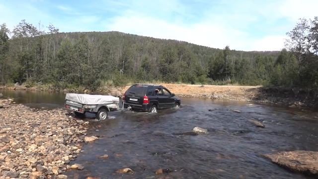 KIA Sportage рулит смотреть онлайн