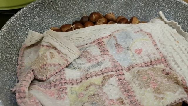 АБХАЗСКИЕ КАШТАНЫ | Готовим ужин | Каштаны улетают как семечки