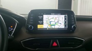 Hyundai Santa Fe 2018 Корея полная русификация Mobis GEN5