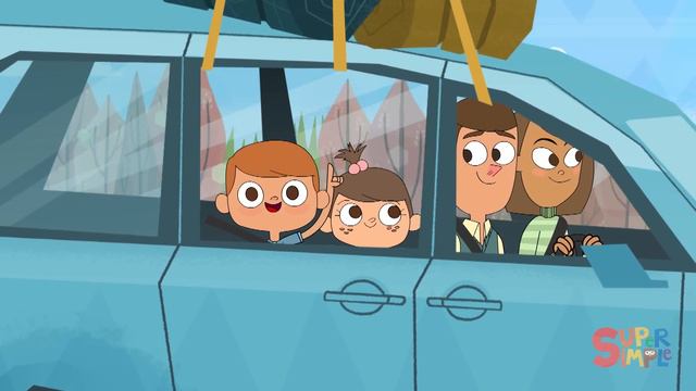 Veo Algo Azul | Canciones Infantiles | Super Simple Español смотреть онлайн