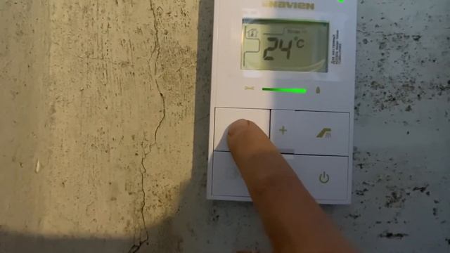 Меню котла Navien Delux( Навьен Делюкс) как им пользоваться.Как прибавить температуру в отопление??