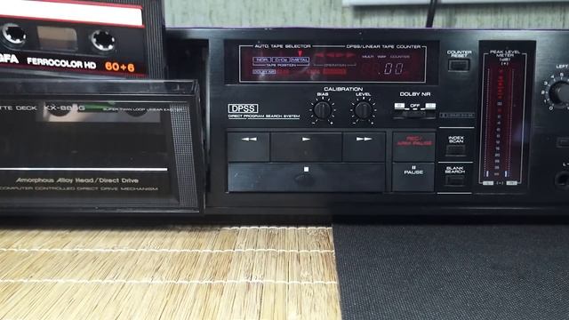 Аудиокассета AGFA LNX60 1986г #audiocassette