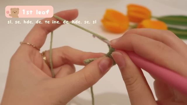 Crochet Headphone Sprout ♡ Beginner Crochet Tutorial | Headphone Accessory | Crochet Leaf QUICK EAS