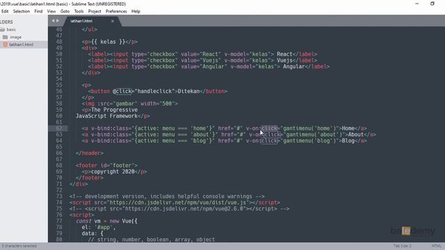 Belajar Vue.js - #33 Penggunaan Object Event смотреть онлайн