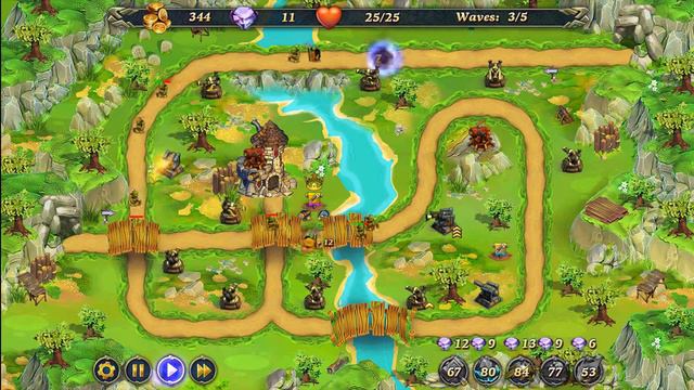 Royal Defense - Episode 01 Forgotten Fields level 16 смотреть онлайн