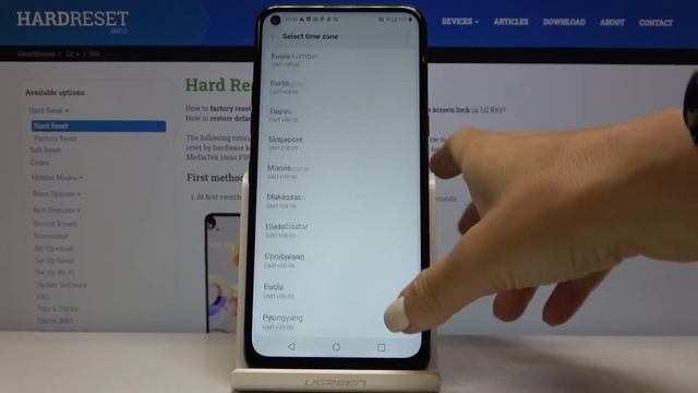 How to Change Date and Time in LG K61 – Set Time and Date смотреть онлайн