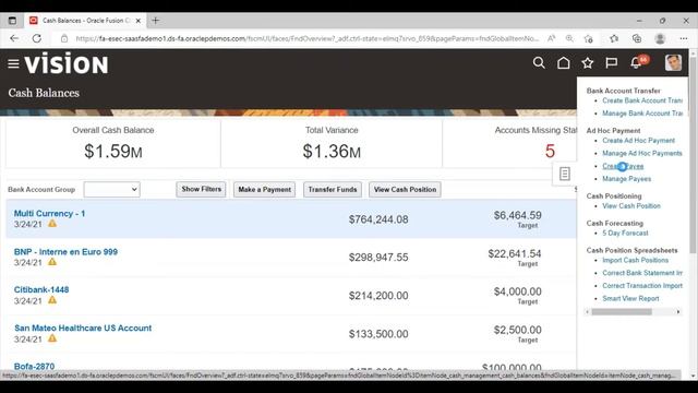 Oracle Fusion Cash Forecasting | Oracle Fusion Cash Positioning | Oracle Fusion Consultant BISP смотреть онлайн