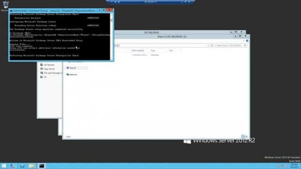 Быстрый старт Exchange Server 2016