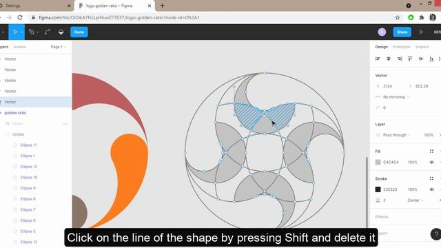 Golden Ratio Logo Design #1 || Figma Tutorial смотреть онлайн