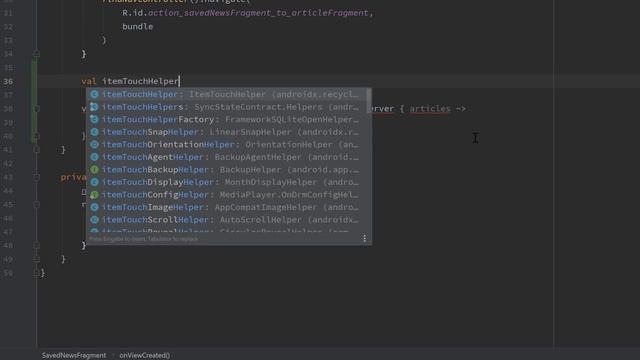 Adding and Deleting Articles to our Room Database - MVVM News App смотреть онлайн