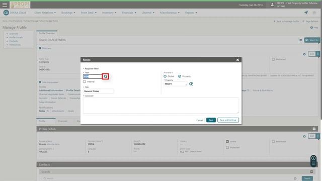 Hospitality Documentation–OPERA Cloud: Adding Notes to a Profile смотреть онлайн