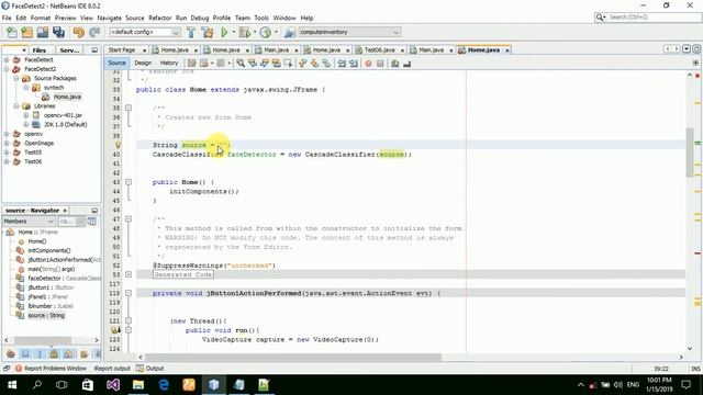 # 08 opencv face recognition /detection system using java in netbeans with source code смотреть онлайн
