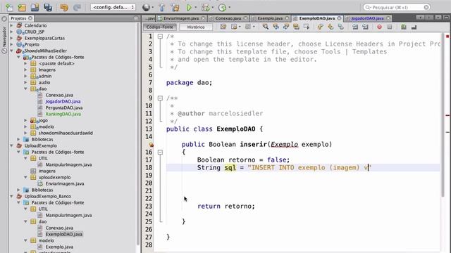 Upload de Imagem em Java Gravando no Banco de Dados смотреть онлайн
