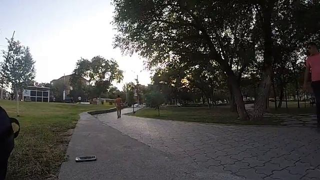 Боковое сальто в длину 3,5 метров!