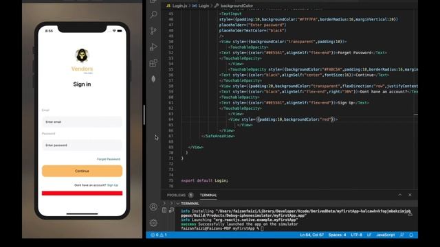 React native login screen design part# 2 in urdu vector icons installation and usage? смотреть онлайн