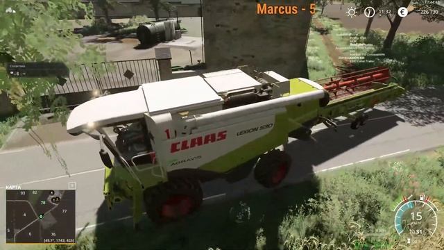 Farming Simulator 19 карта Champs de France v2.0 часть 3 смотреть онлайн