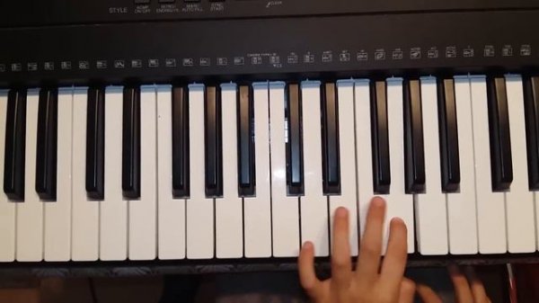 Во саду ли в огороде на фортепиано (пианино)