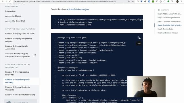 Invoke Endpoints reactively with Quarkus and MicroProfile (3/6) смотреть онлайн