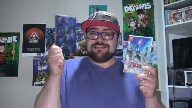 The Legend of Zelda: Skyward Sword HD + Steelbook Nintendo Switch Unboxing смотреть онлайн