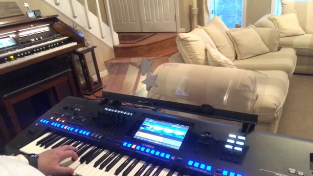 "Georgia On My Mind" Richie Mitnick at The Yamaha Genos 1/5/2021 смотреть онлайн