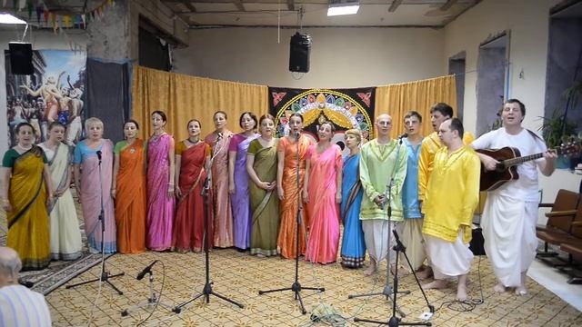 Вайшнавский хор "Джая Радха Мадхава" (Барнаул 03.12.17) смотреть онлайн