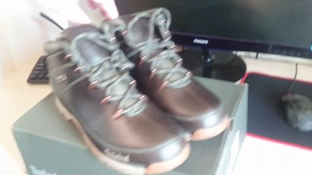 Купил ботинки TIMBERLAND EURO SPRINT MID HIKER в России/Bought TIMBERLAND EURO SPRINT HIKER boots смотреть онлайн