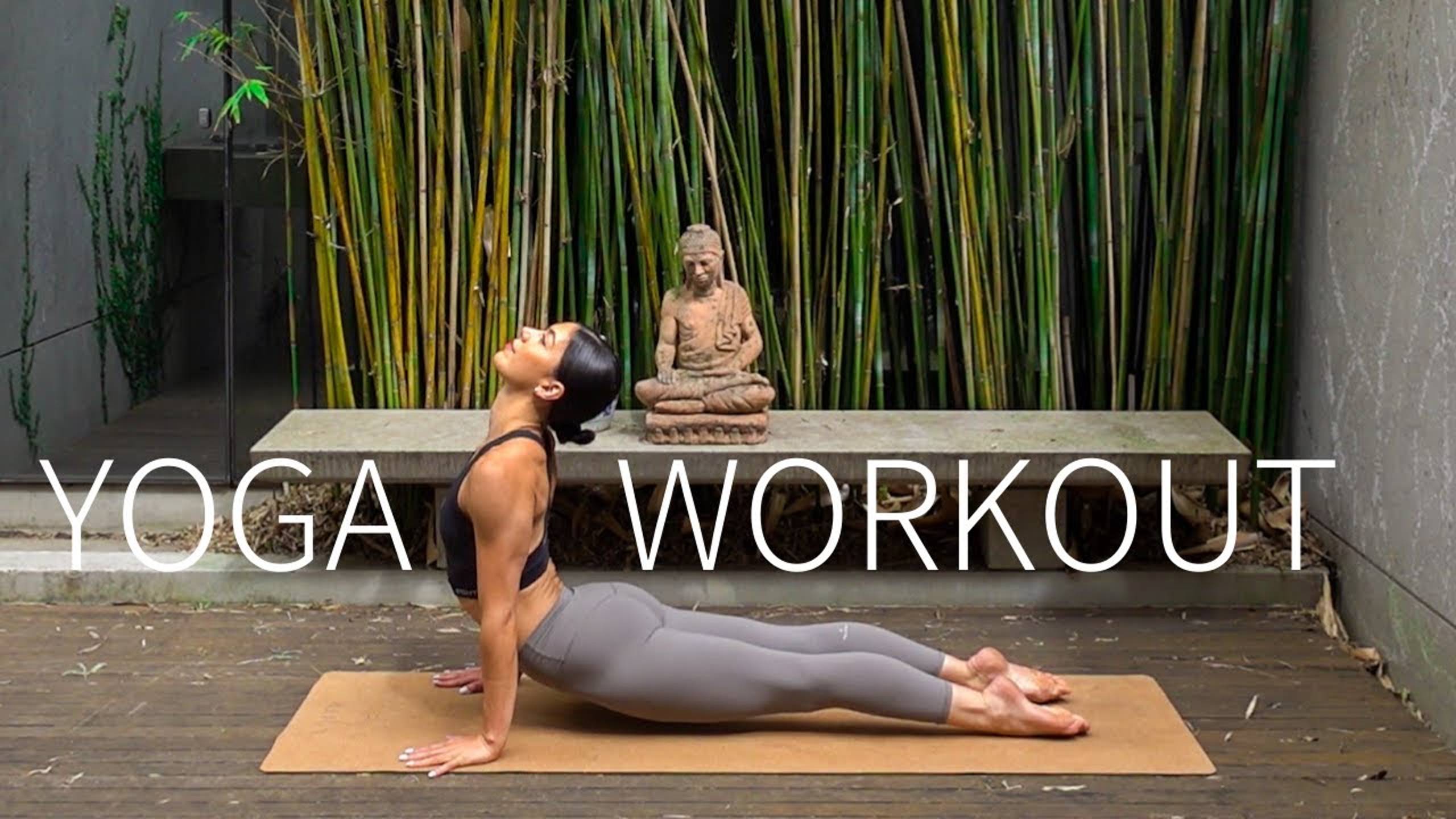 30 MIN PILATES YOGA WORKOUT || Full Body Stretch & Strengthen - Move With Nicole смотреть онлайн