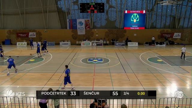 Terme Olimia Podčetrtek : GGD Šenčur - 2. del - 8. kolo - Liga Nova KBM - Sezona 2021/22 смотреть онлайн