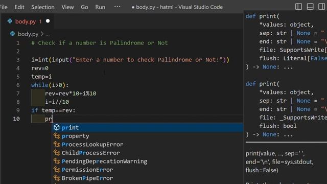 Check if a number is Palindrome or Not #coding #programming #python #pythontutorial смотреть онлайн