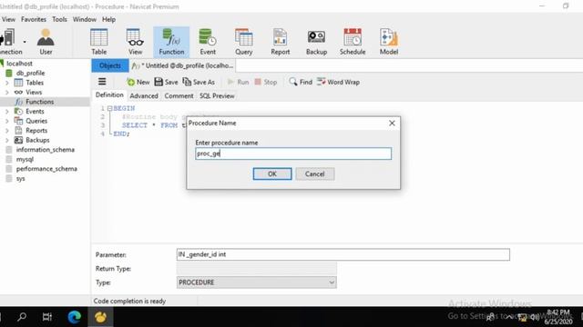 MySQL BASIC PROCEDURE USING NAVICAT смотреть онлайн