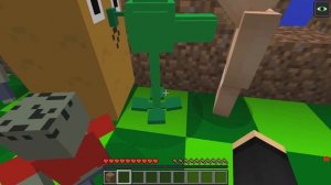 МАЙНКРАФТ НО ЧАНК РАСТЕНИЯ ПРОТИВ ЗОМБИ В МАЙНКРАФТ! ЕНОТИК ФИАЛКА И НУБИК ПВЗ