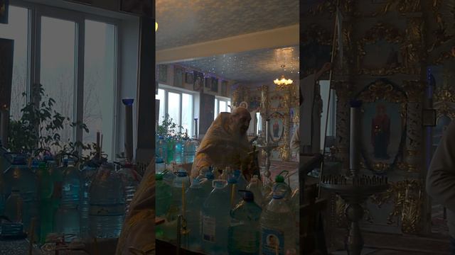 Крещение. Чин водоосвящения. Часть 2 смотреть онлайн