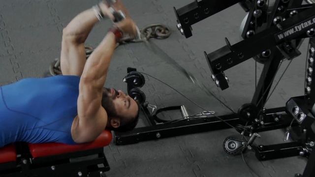 Cable Lying Hammer Triceps Extension | TYTAX® M2 смотреть онлайн