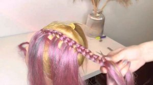 Прическа «водопад» с канекалоном /КАК ЗАПЛЕСТИ водопад / очень подробно/ частые ошибки