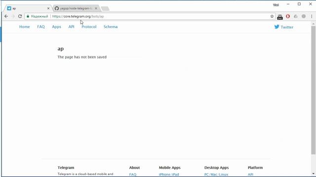 Создание Telegram бота на Node.js / #2 - Работа с API смотреть онлайн