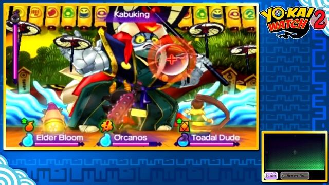 Yo-Kai Watch 2 Psychic Specters Walkthrough - Part 25 - Secret Boss (Kabuking) смотреть онлайн