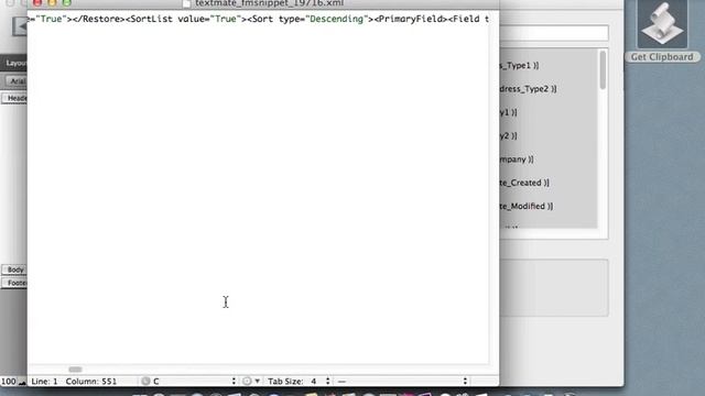 TextMate Bundle for FileMaker 07: Clipboard Basics смотреть онлайн