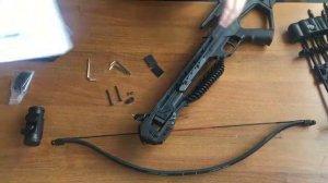 Арбалет Ман Кунг ХВ-25 // черный, полная комплектация // распаковка и сборка