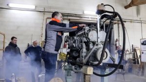 ПЕРВЫЙ ЗАПУСК ЯАЗ 206. МОТОР С КОНСЕРВАЦИИ! Пролежал 32 ГОДА.