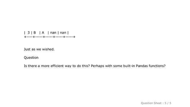 Pandas : Removing duplicates from Pandas rows, replace them with NaNs, shift NaNs to end of rows смотреть онлайн