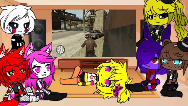 Реакция FNIA на Мармока Автобезумие (GTA 4, но с небольшим отличием)