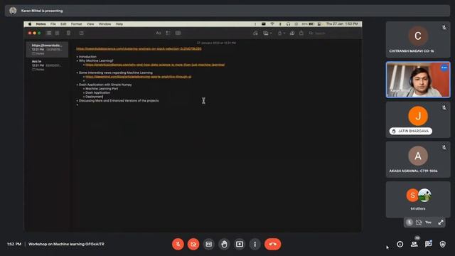 Workshop on Machine learning || GFGxAITR смотреть онлайн