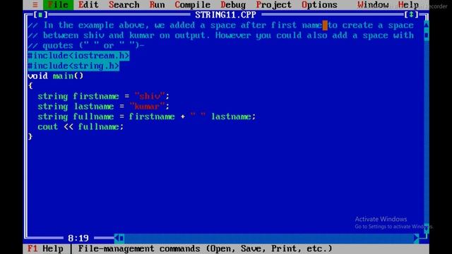 09. String Concatenation in C++ | c++ language | c++ programming | смотреть онлайн